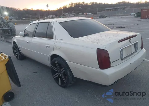 2000 Cadillac Deville Standard из США, поврежденный, VIN 1G6KD54YXYU213023